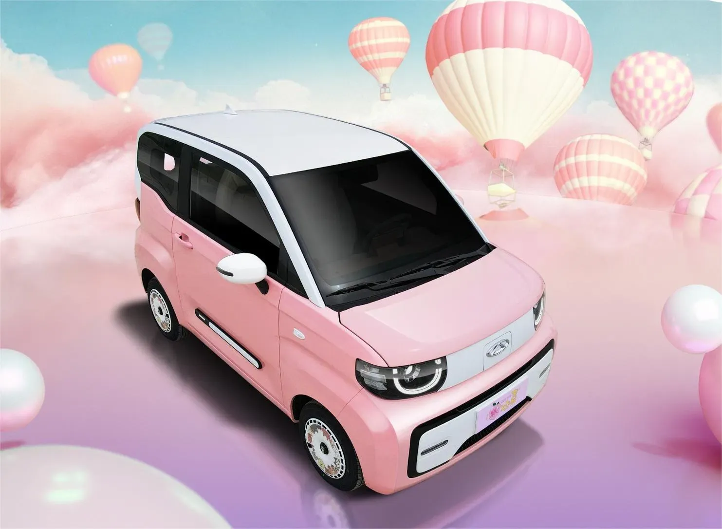 imgi_23_Chery-QQ-Ice-Cream-2024-4-Seats-New-Energy-Mi Chery QQ Ice Cream 2024 4 Seats New Energy Mini Electric Car – For Sale From China | CHINESE CAR IN EUROPE - Image 1